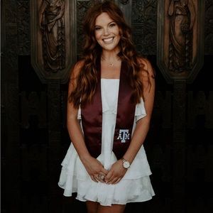 Women’s White Strapless Mini Dress